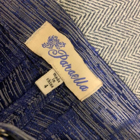 PARAELLA - Blue and Silver Shorts - Picture 6 of 6